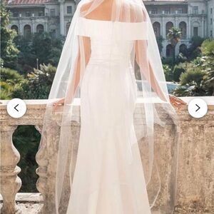 Cathedral length veil